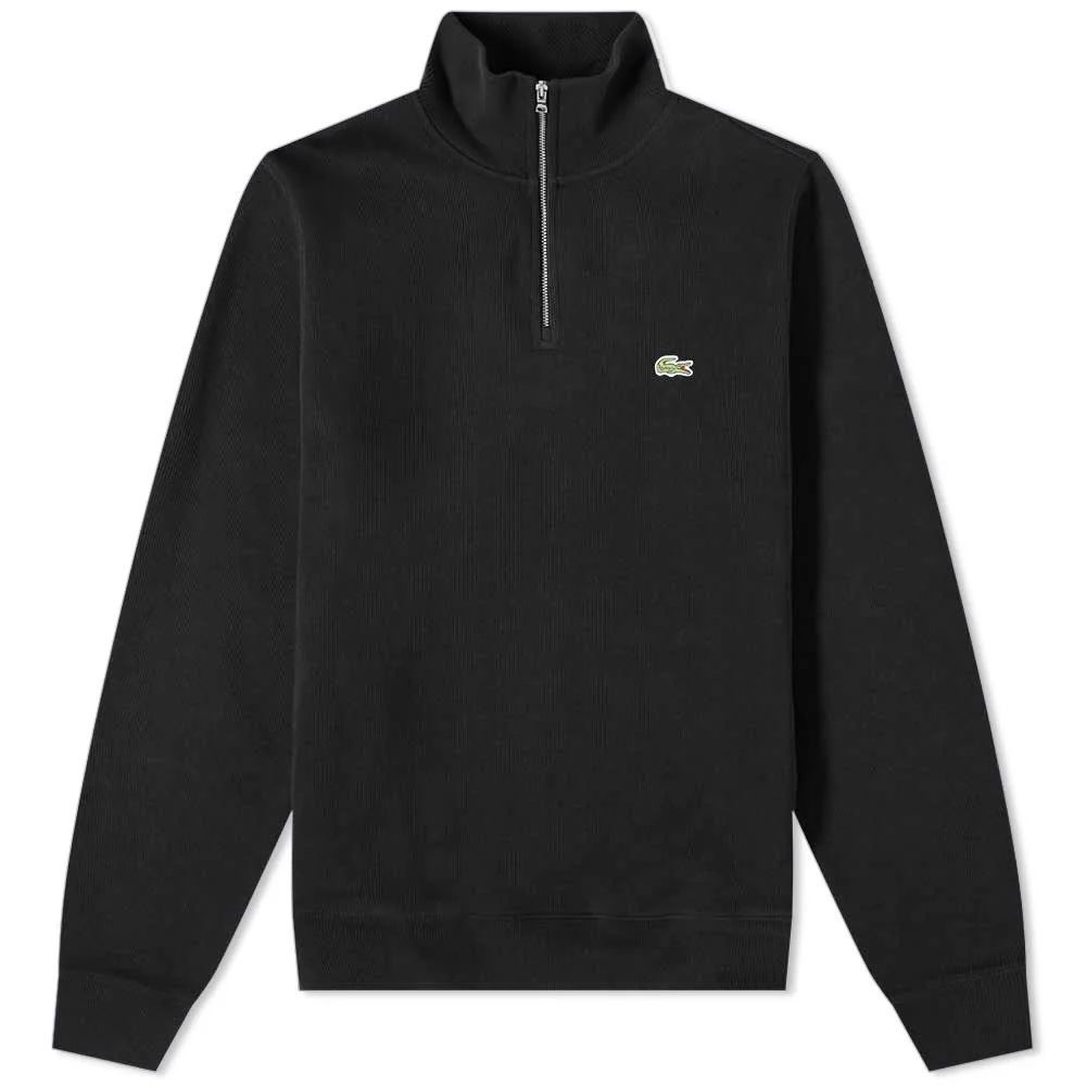 Men's Half Zip Sweat Black