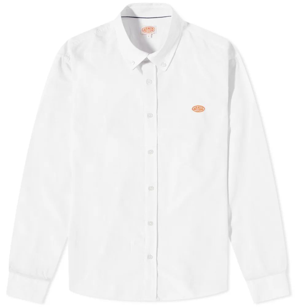 Men's Logo Oxford Shirt White