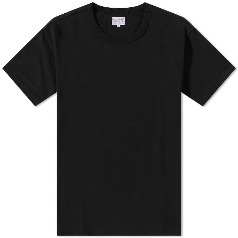 Men's Joe McCoy Loopwheel Athletic T-Shirt Black