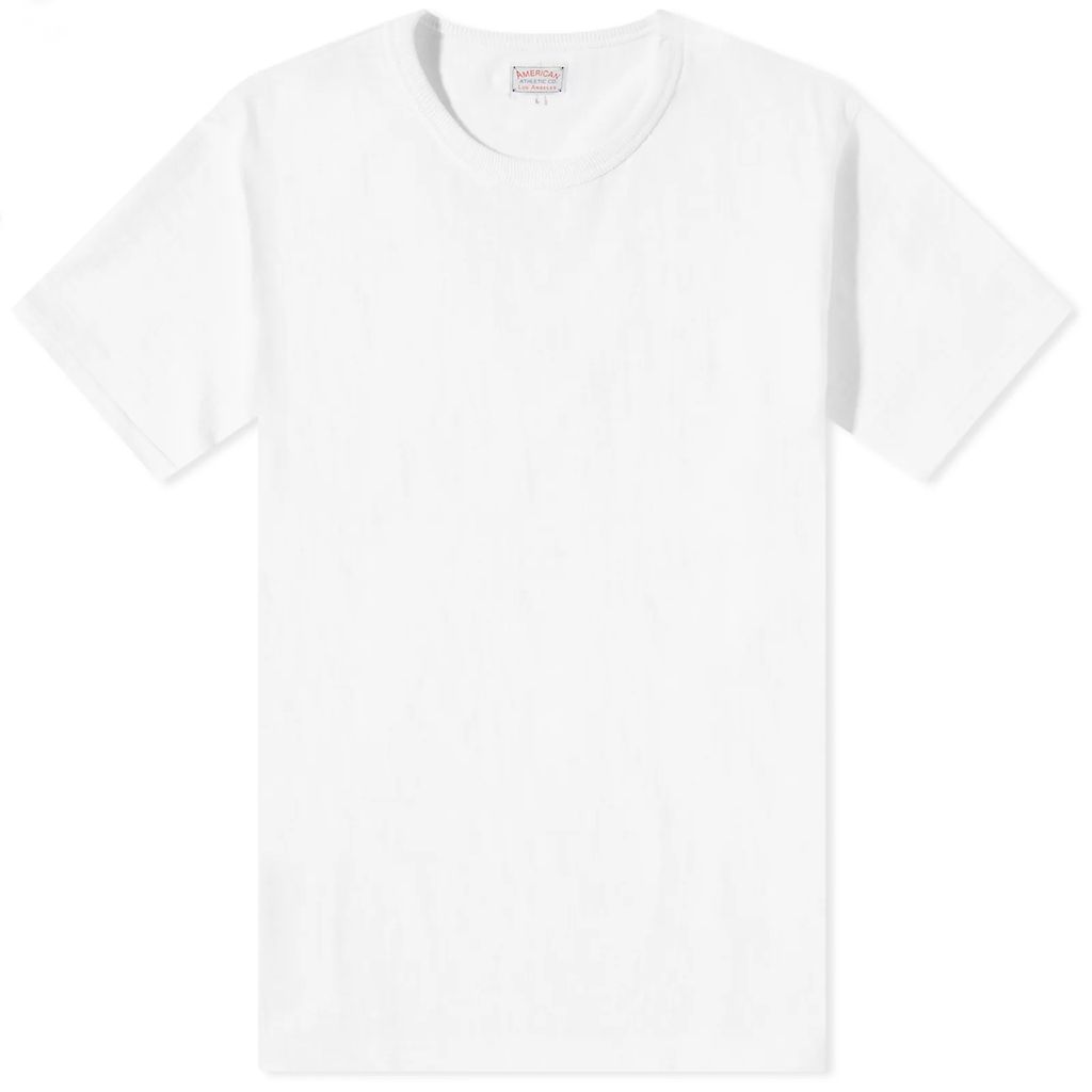 Men's Joe McCoy Loopwheel Athletic T-Shirt White