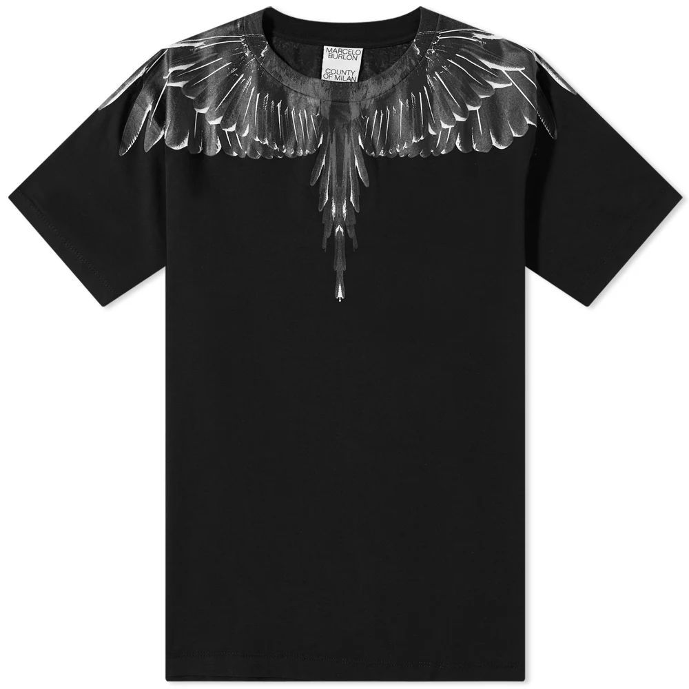 Men's Icons Wings T-Shirt Black/Black