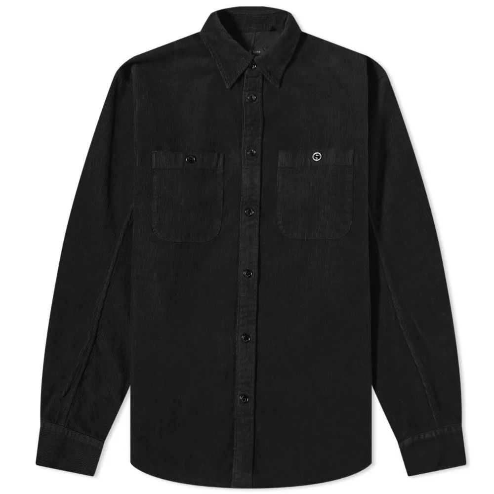 Men's Gus Corduroy Shirt Black