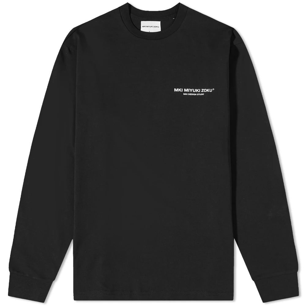 Men's Long Sleeve Design Studio T-Shirt Black