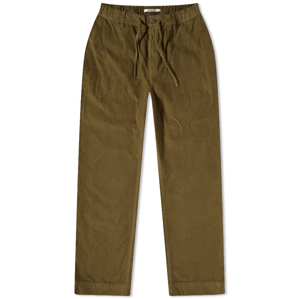Men's Inverness Tapered Trouser - END. Exclusive Dark Green Corduroy