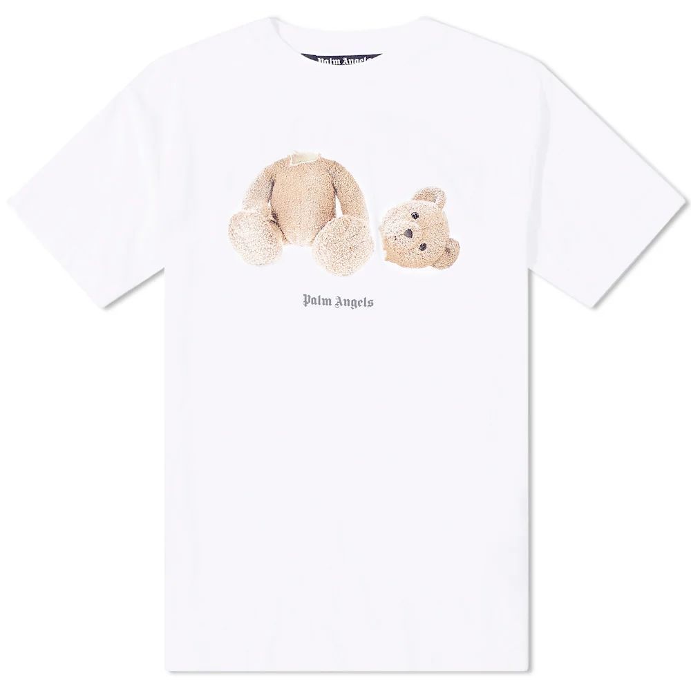 Men's Kill The Bear T-Shirt White/Brown
