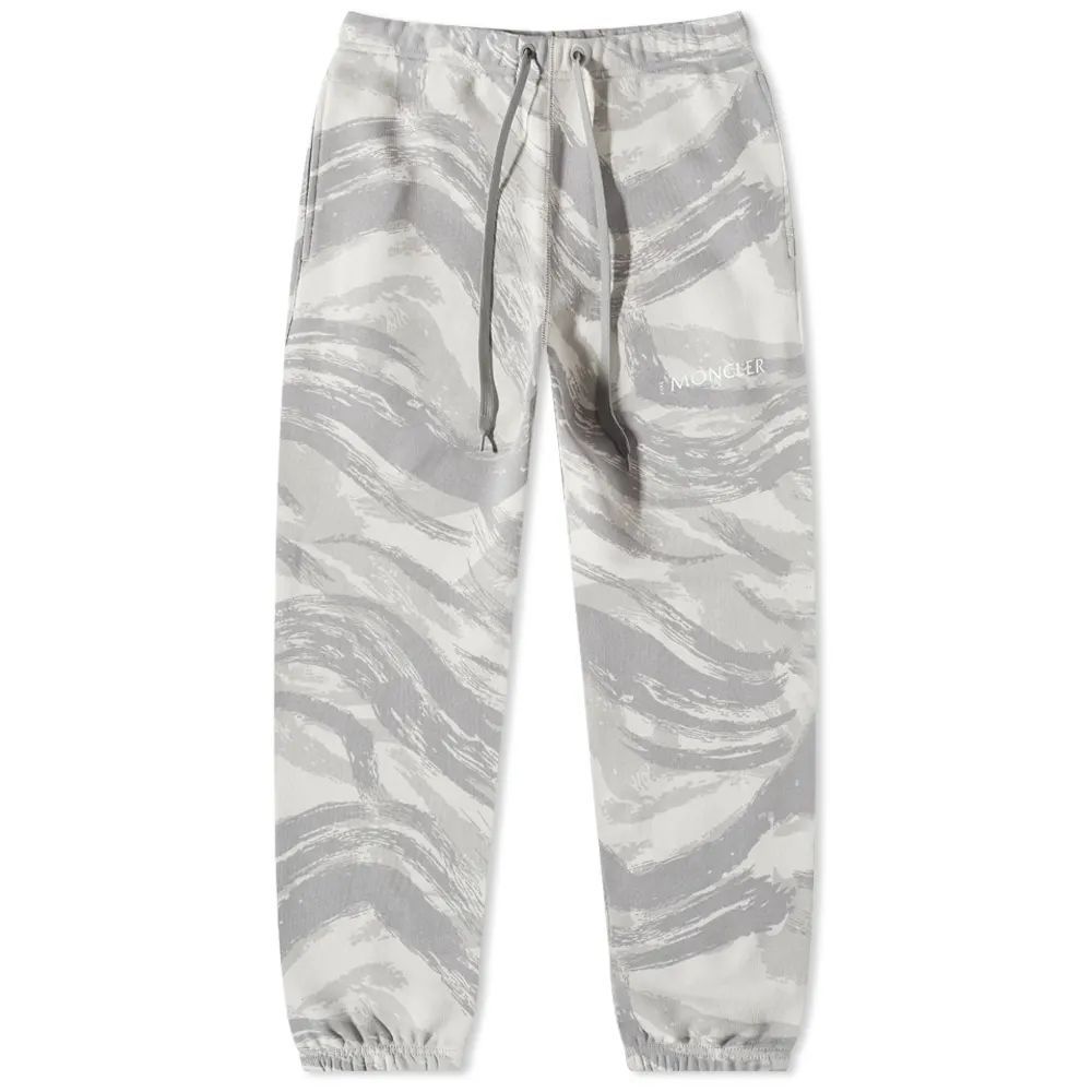 Men's Genius x HYKE Camo Print Sweat Pant Grey