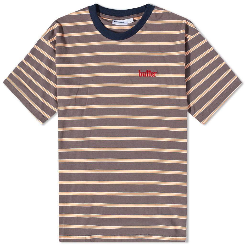 Men's Hyde Stripe T-Shirt Brown