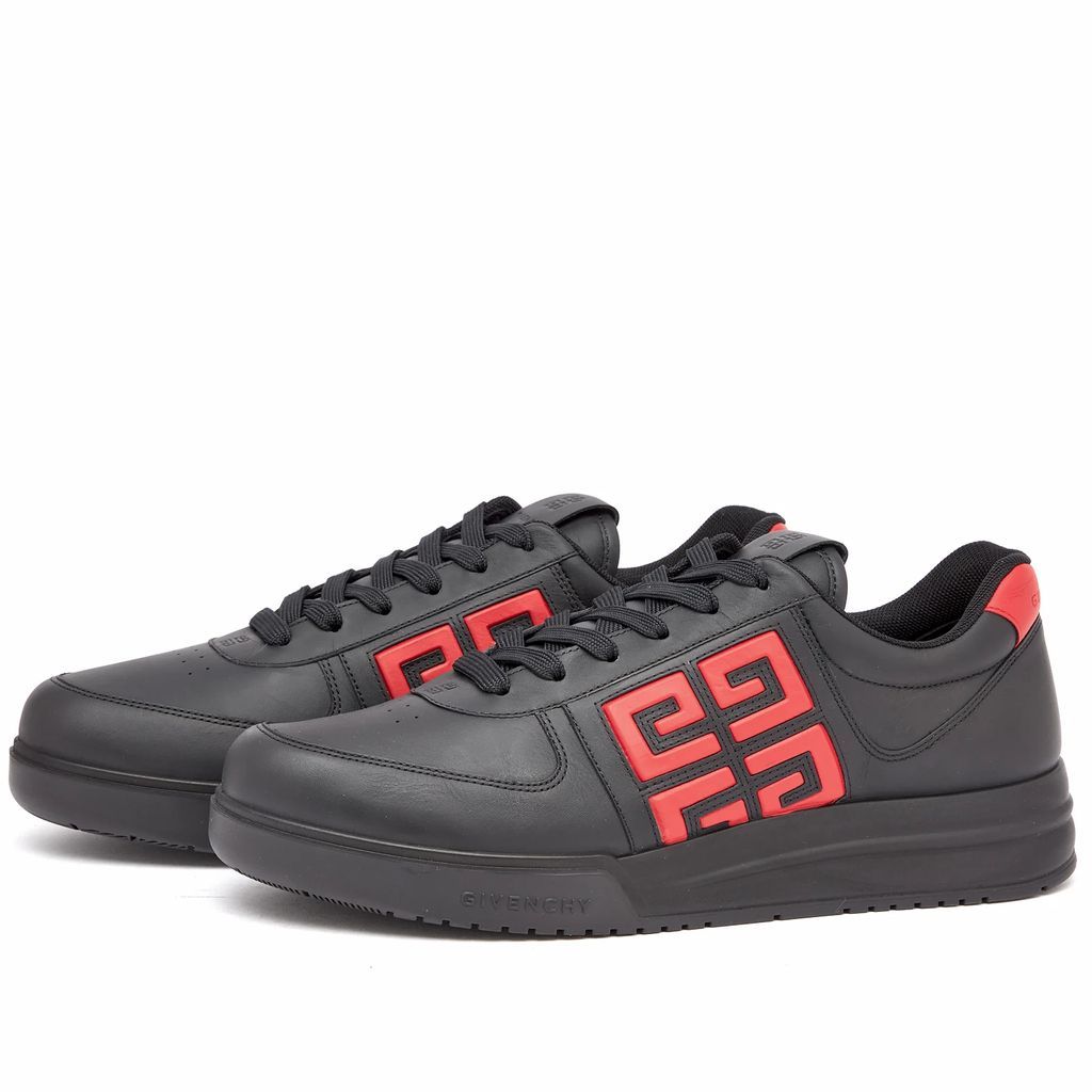 Men's G4 Low Top Sneaker Black/Red