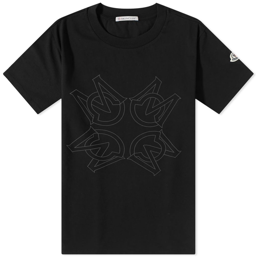 Men's M Mirror Logo T-Shirt Black
