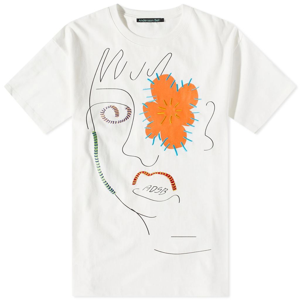 Men's Flower Man T-Shirt White