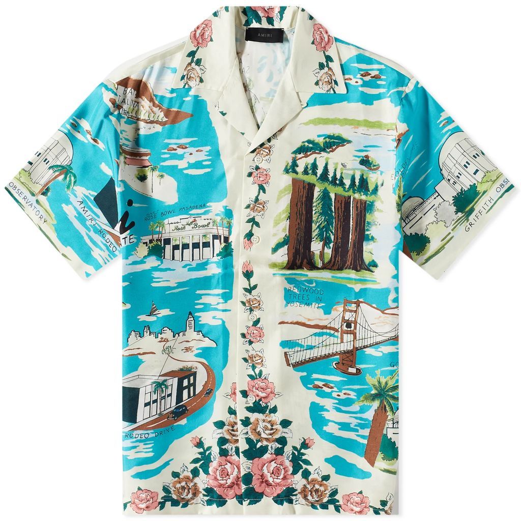 Men's Hawaiian Vacation Shirt Multi