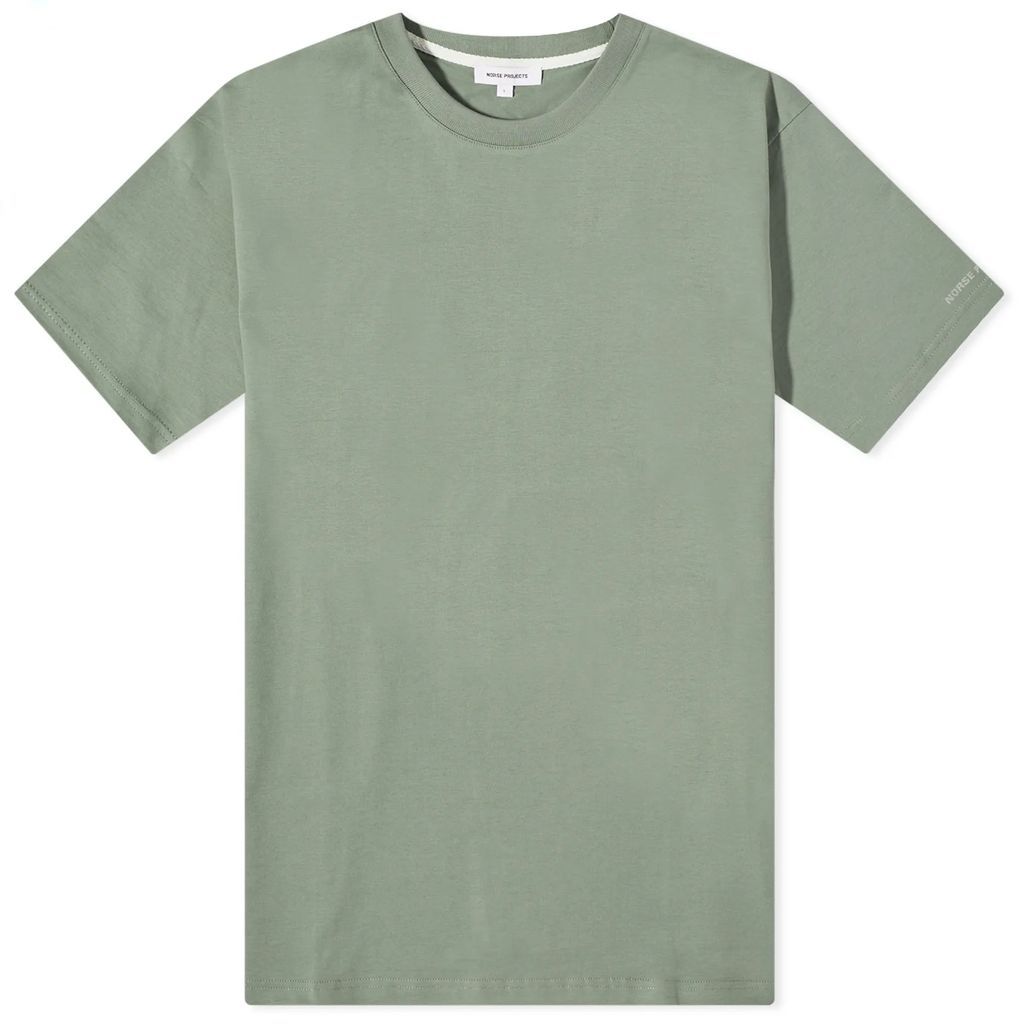 Men's Johannes Lino Cut Reeds T-Shirt Dried Sage Green