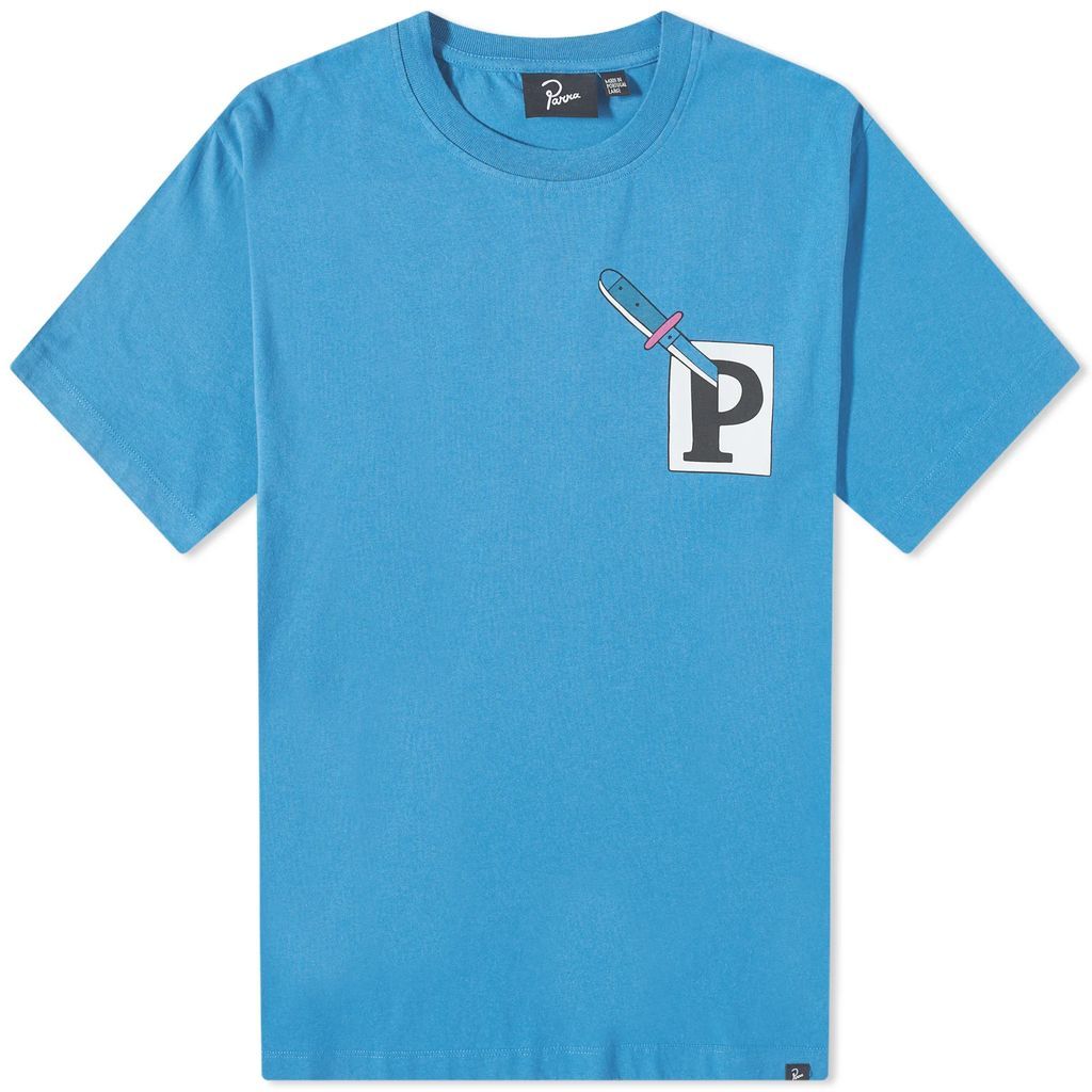 Men's Fucking Fork T-Shirt Slate Blue