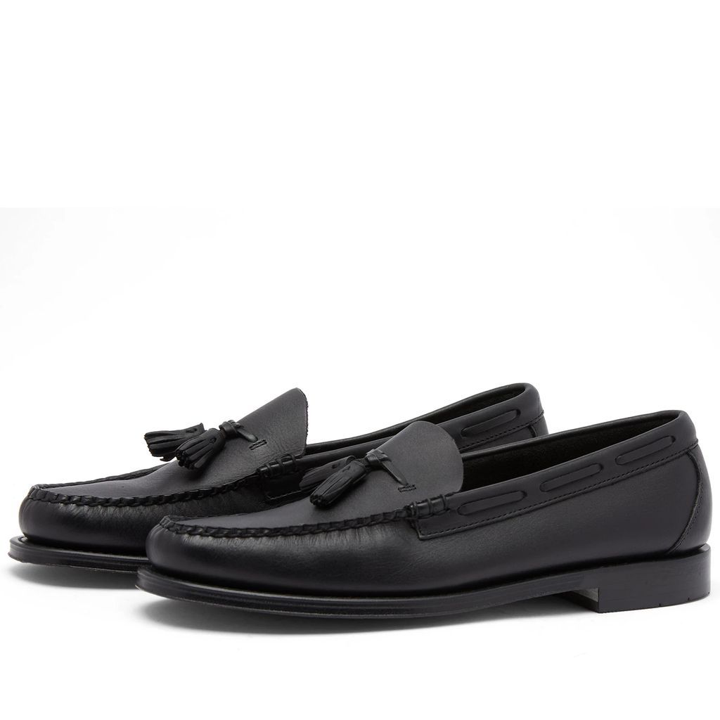 Men's Larkin Soft Tassel Loafer Black Leather