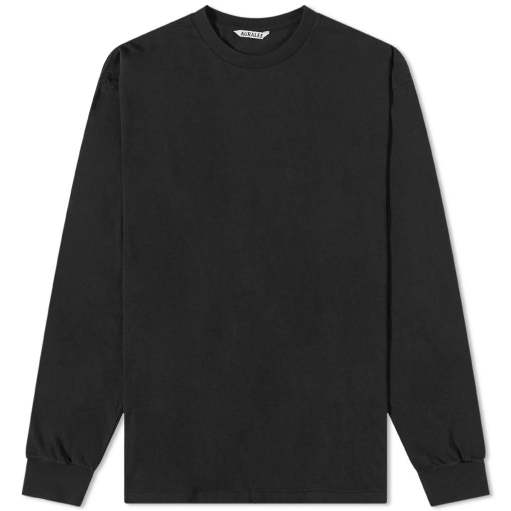 Men's Long Sleeve Seamless T-Shirt Black