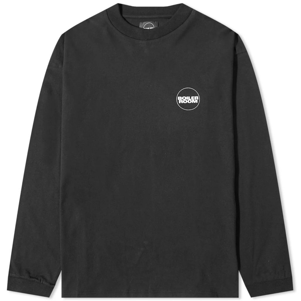 Men's Logo Long Sleeve T-Shirt Black