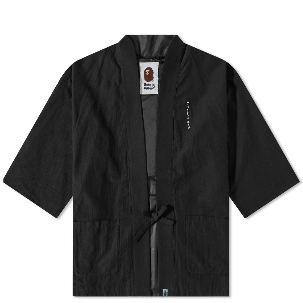 Men's Kimono Jacket Black