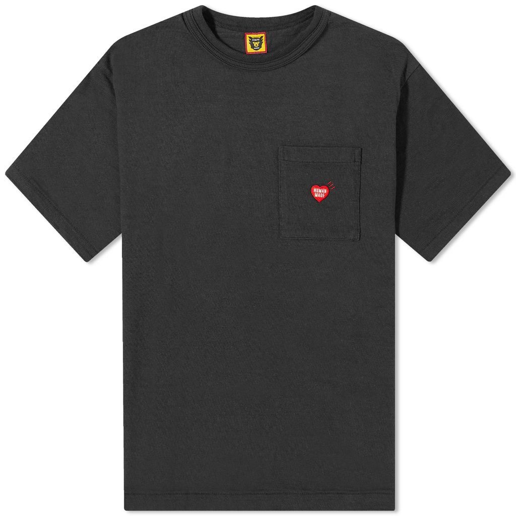 Men's Heart Pocket T-Shirt Black