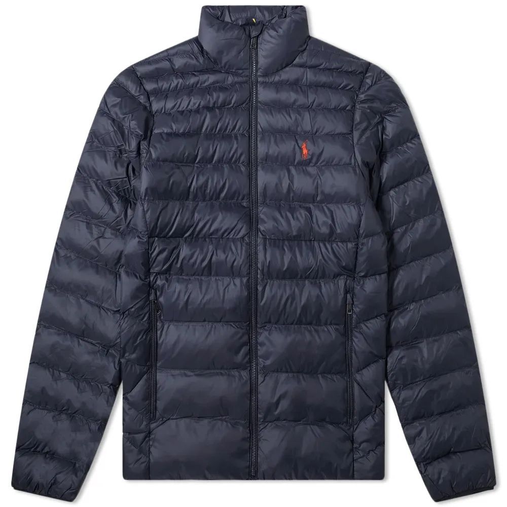 Men's Recycled Lightweight Down Jacket Collection Navy