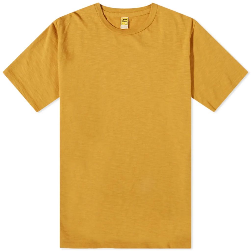 Men's Regular T-Shirt Mustard