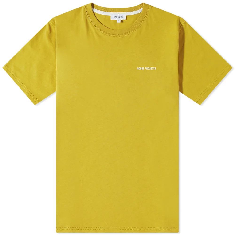 Men's Niels Standard Logo T-Shirt Brass Yellow