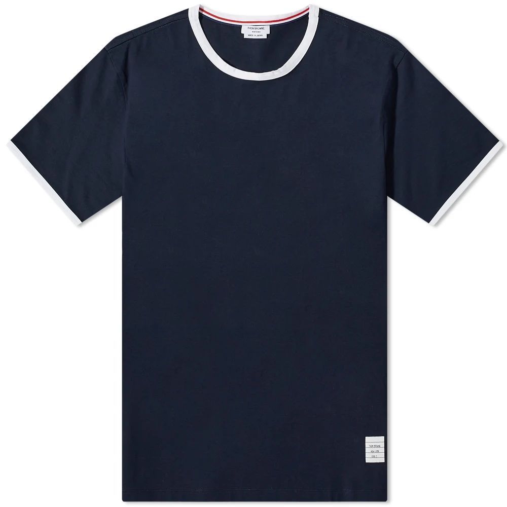 Men's Ringer T-Shirt Navy