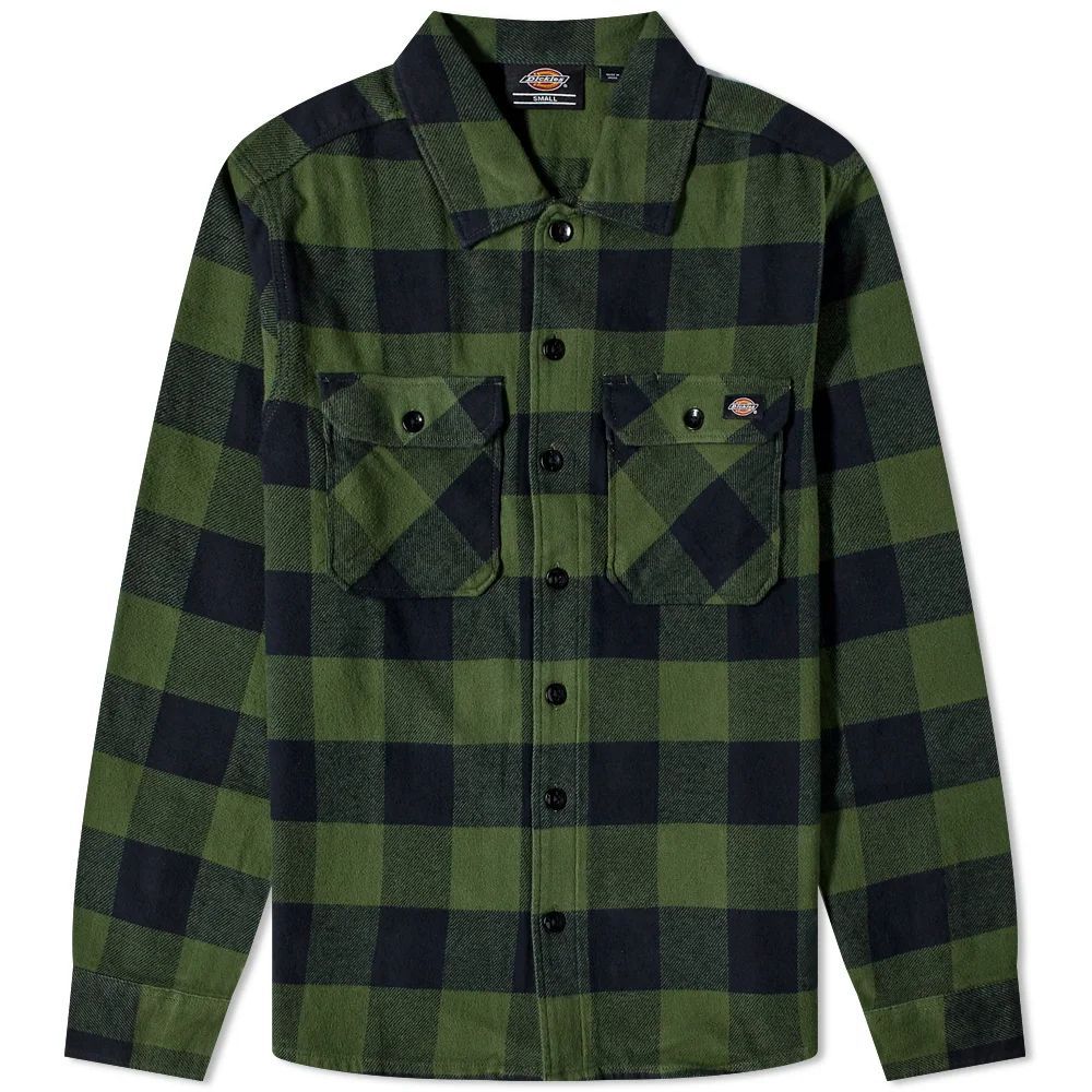 Men's New Sacramento Check Shirt Pine Green