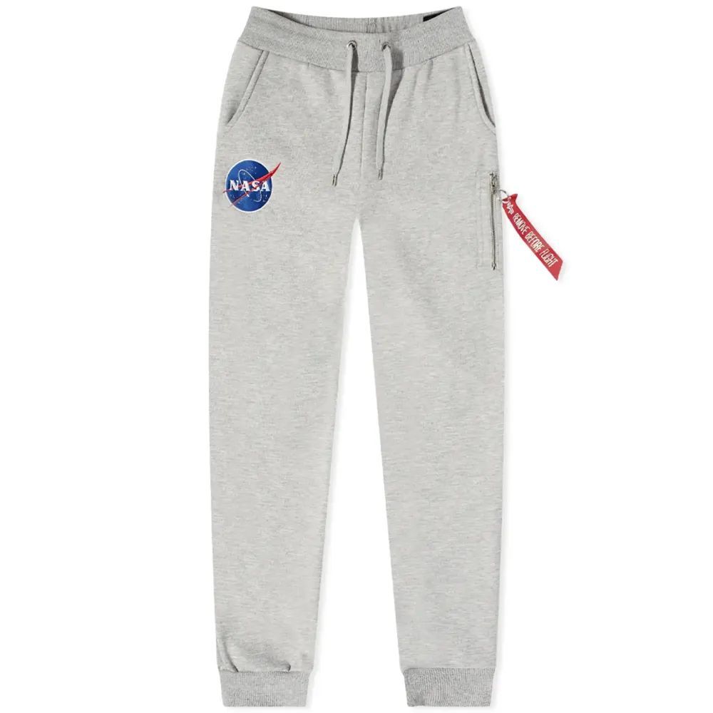 Men's NASA Cargo Sweat Pant Grey Heather