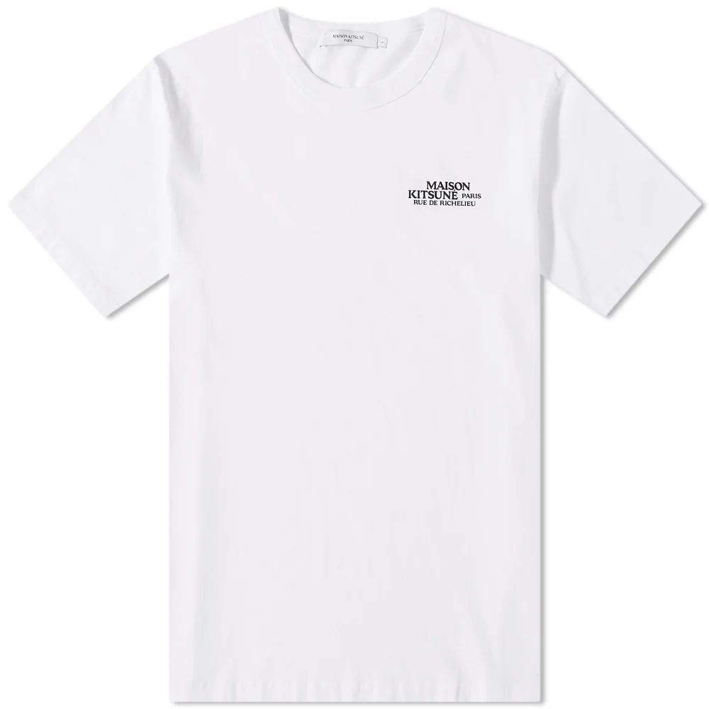Men's Rue De Richelieu Classic T-Shirt White