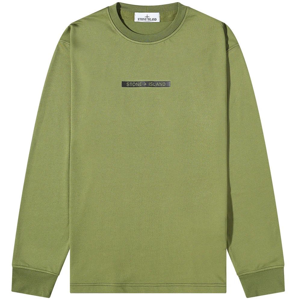 Men's Microbranding Crew Sweat Olive