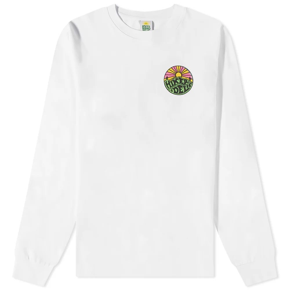 Men's Original Logo Long Sleeve T-Shirt White