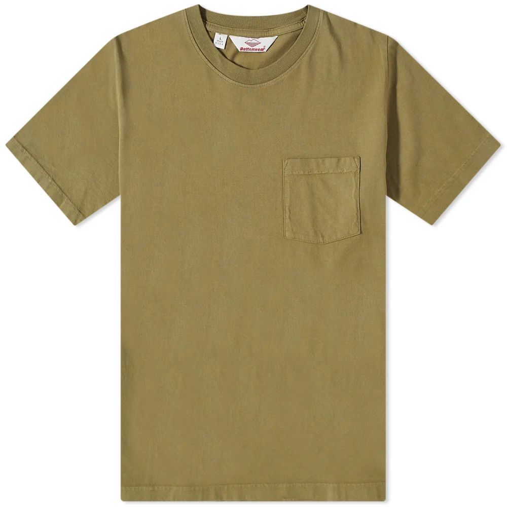 Men's Pocket T-Shirt Olive