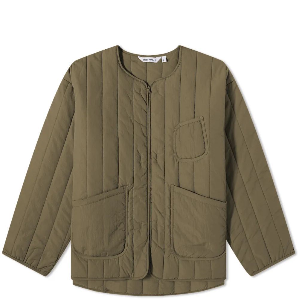 Men's Quilted Liner Jacket Sage Green
