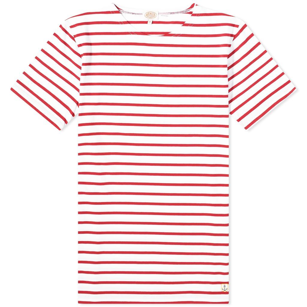 Men's Mariniere T-Shirt White/Dark Red