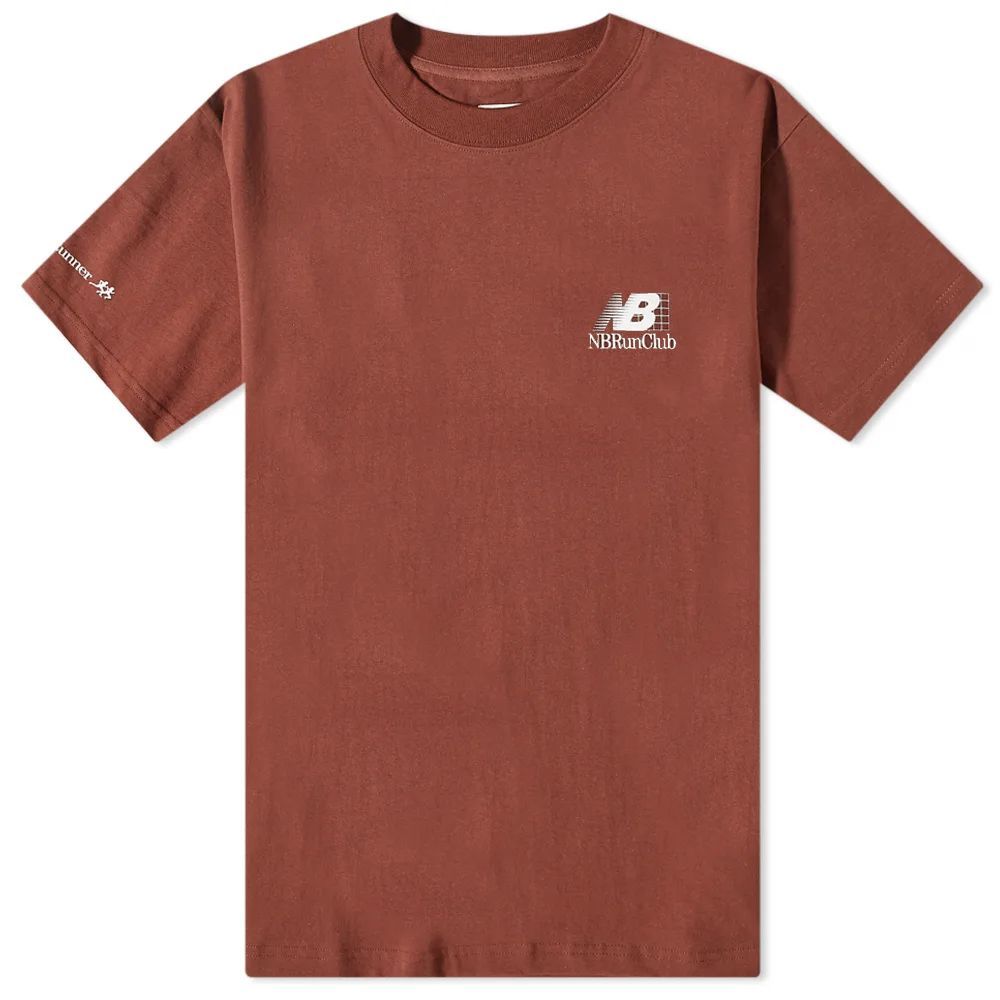 Men's Made in USA Track T-Shirt Brown