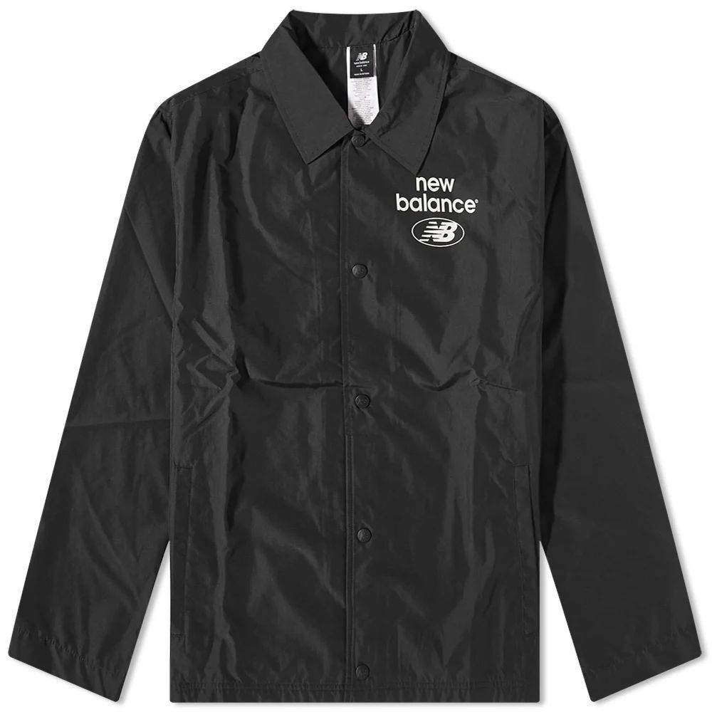 Men's NB Essentials Coaches Jacket Black