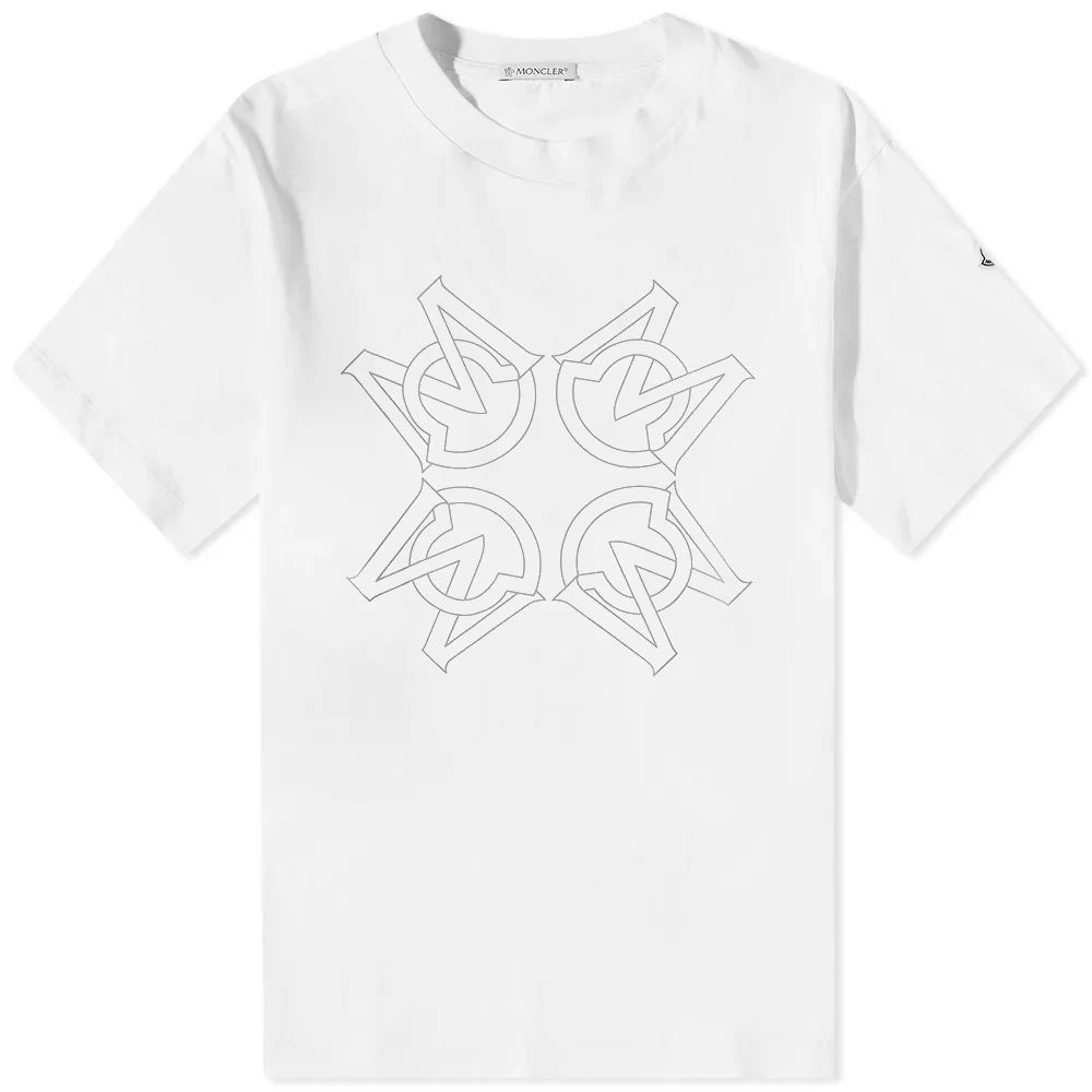 Men's Mirror M Logo T-Shirt White