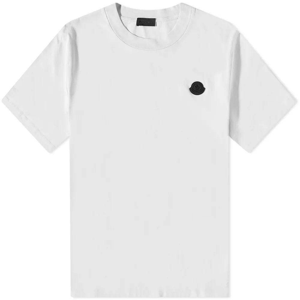 Men's Rubber Patch Logo T-Shirt Off-White
