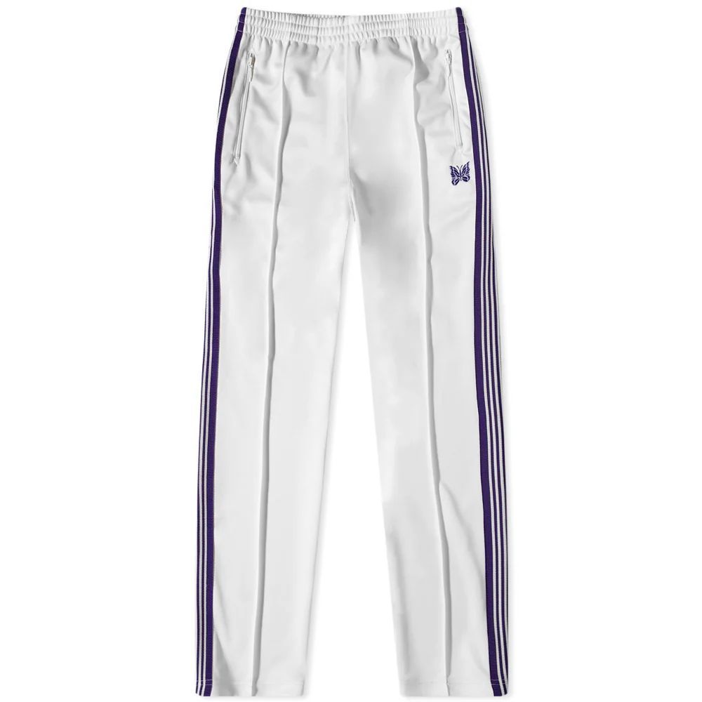 Men's Poly Smooth Narrow Track Pant Ice White