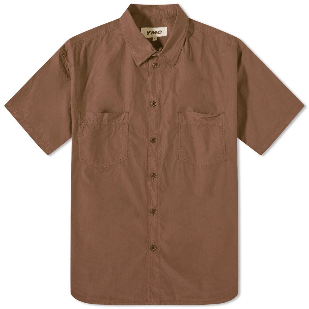 Men's Mitchum Short Sleeve Shirt Brown
