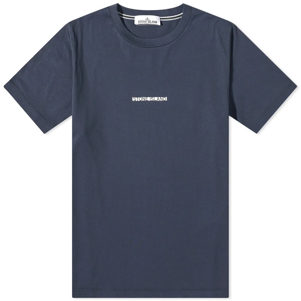 Men's Micro Graphics One T-Shirt Navy