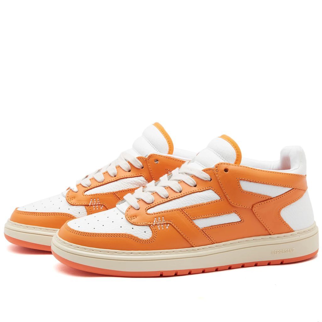 Men's Reptor Low Sneaker Neon Orange/Vintage White