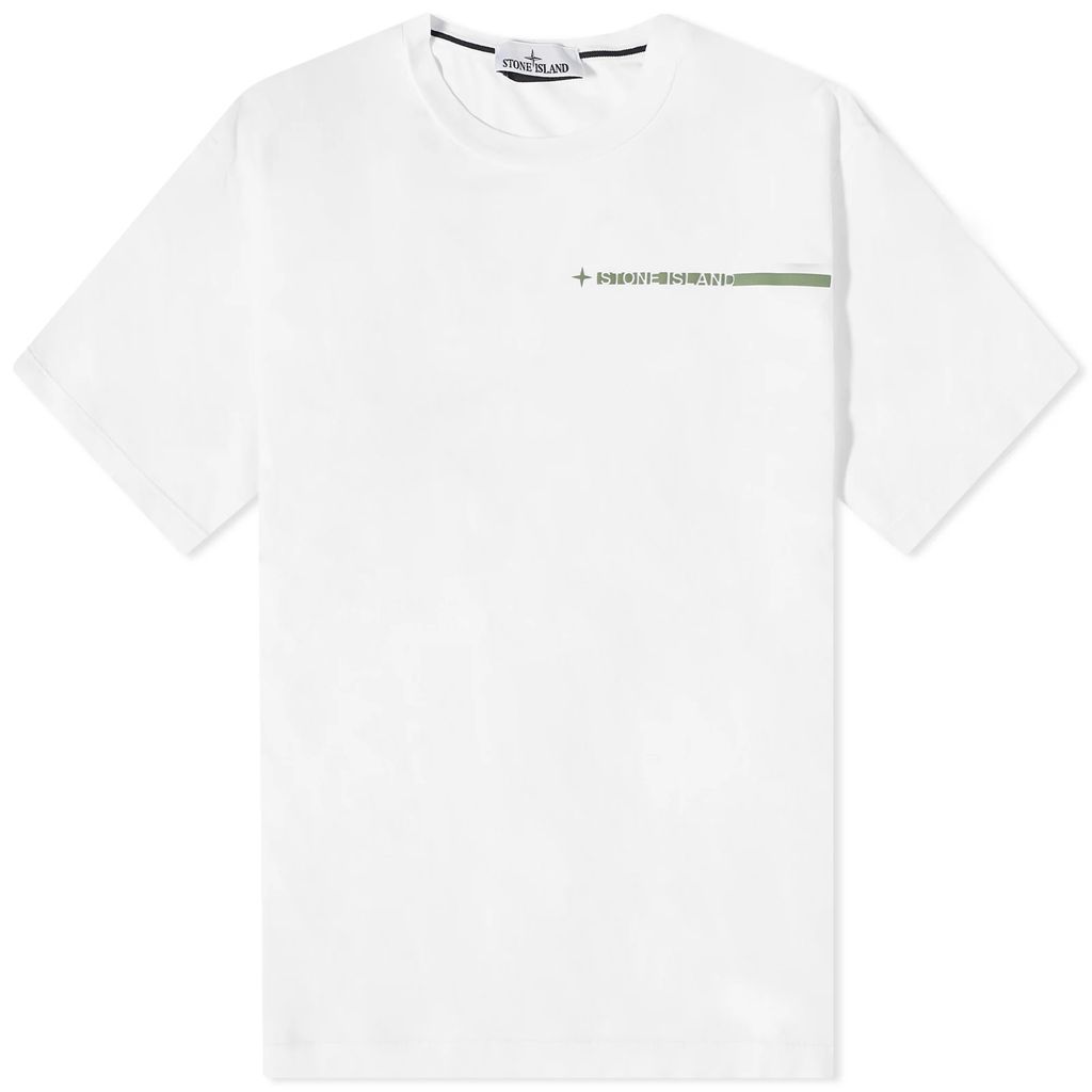Men's Micro Graphics Three T-Shirt White