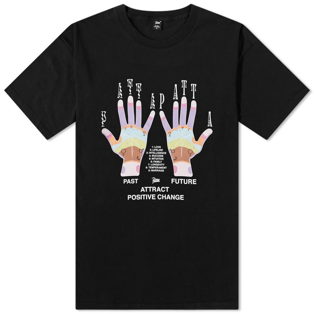 Men's Palmistry T-Shirt Black
