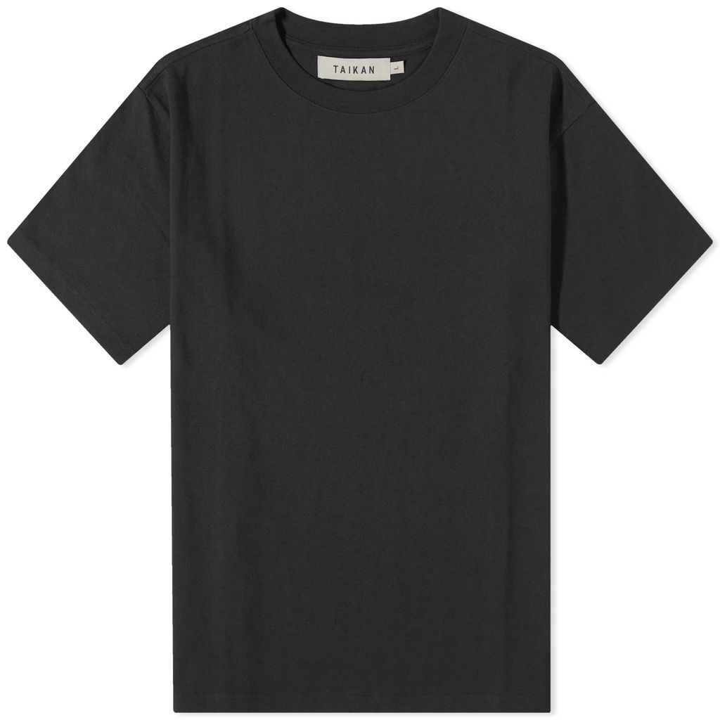 Men's Plain Heavyweight T-Shirt Black