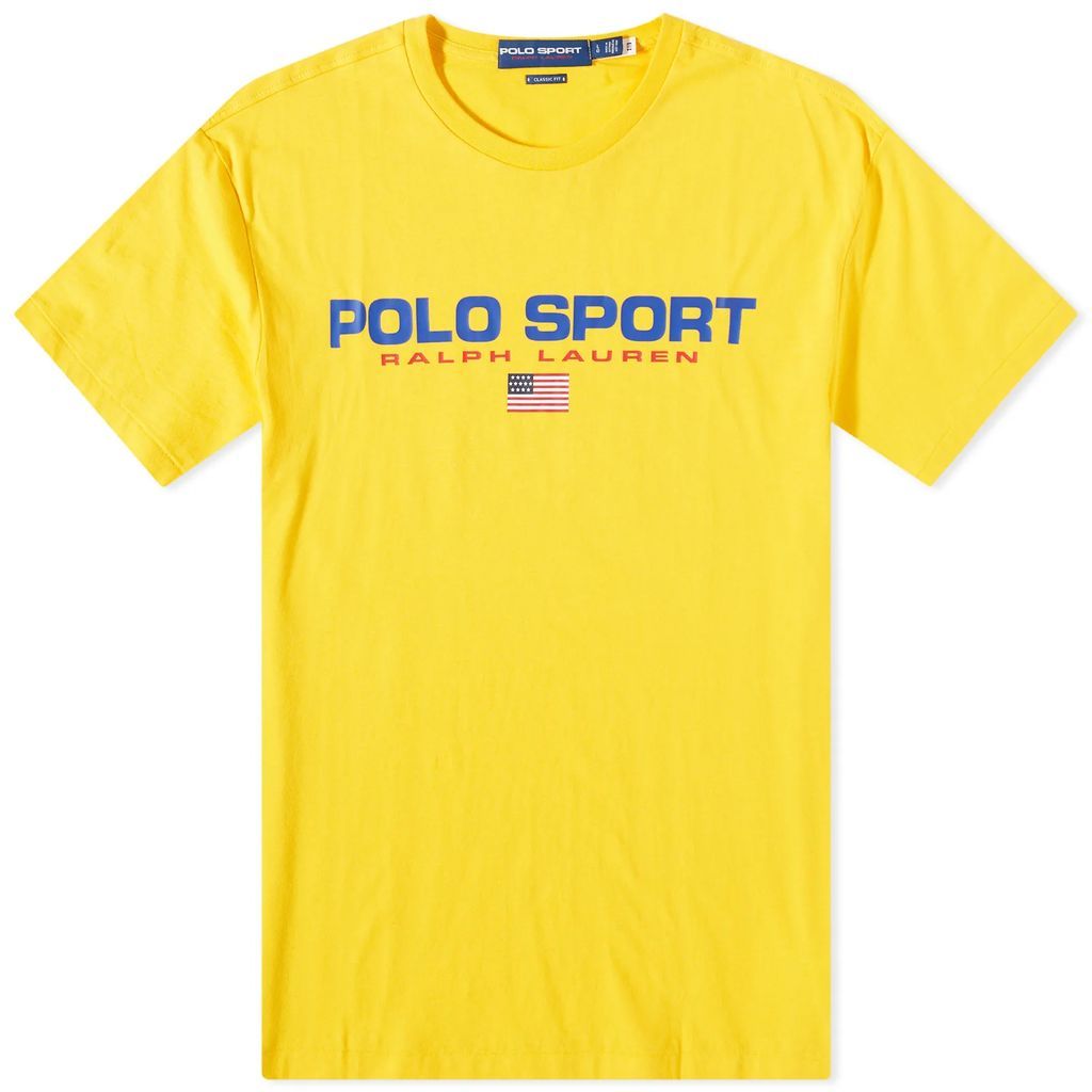 Men's Polo Sport T-Shirt Coast Guard Yellow