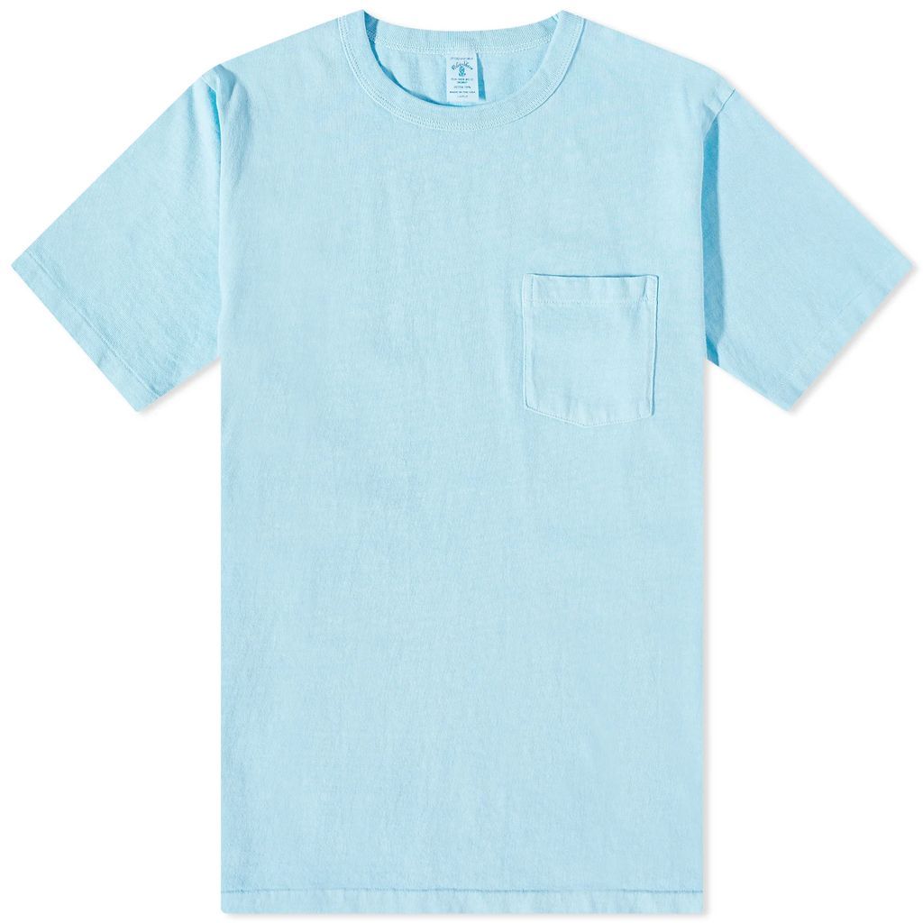 Men's Pigment Dyed Pocket T-Shirt Rain
