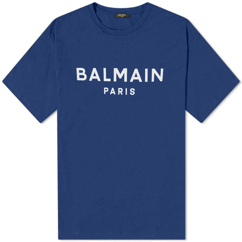 Men's Paris Logo T-Shirt Navy/White