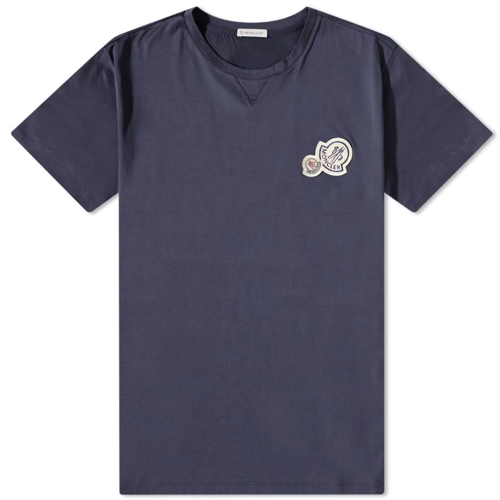 Men's Multi Logo T-Shirt Navy