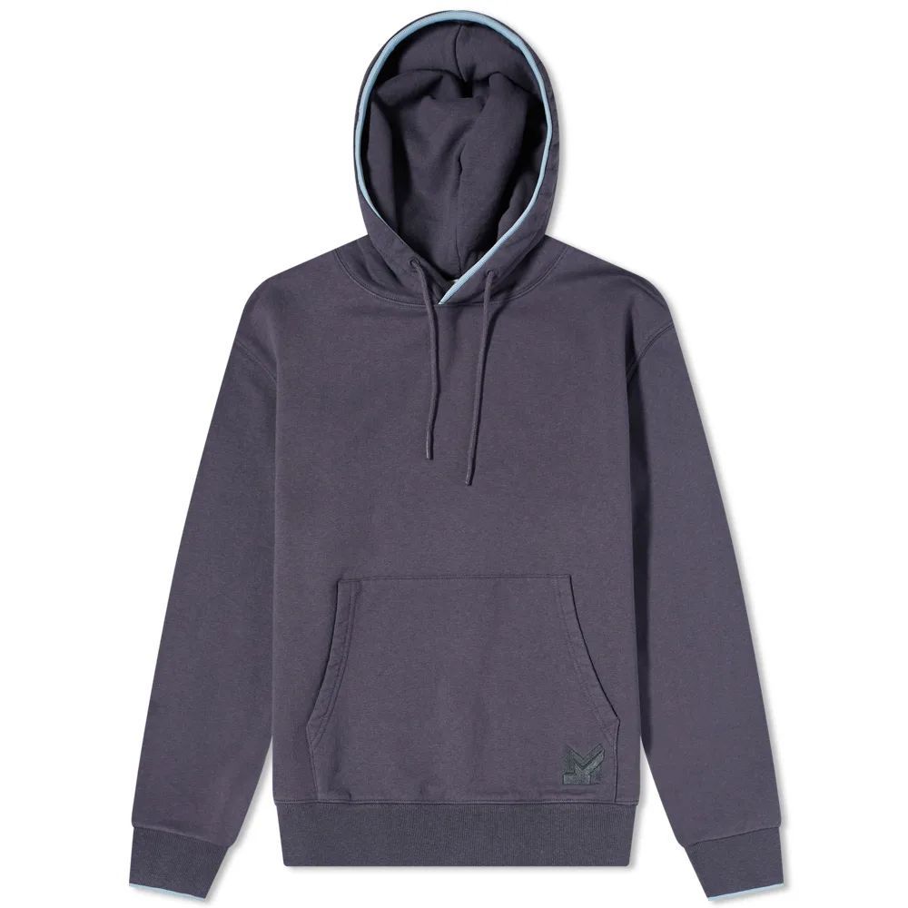 Men's Tonal MK Embroidery Hoodie Anthracite